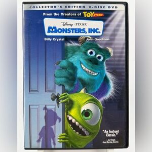 Monsters, Inc. 2-Disc Collector's Edition on DVD.